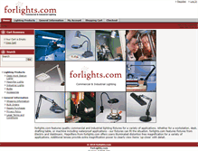 Tablet Screenshot of forlights.com